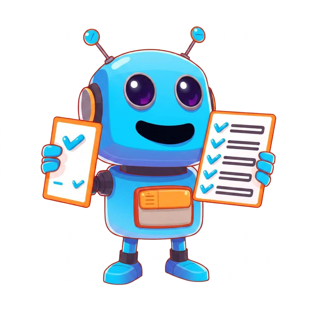 AI evaluator grading a submission